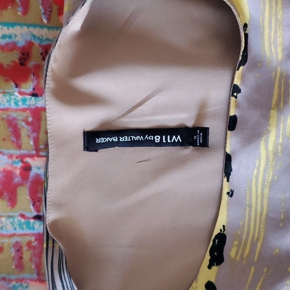 Walter Baker W118 Vibrant Colorful dress size small - Picture 5 of 6